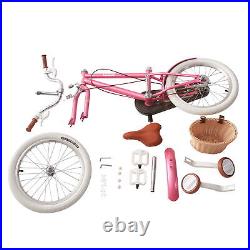 12/14/16/18 inch Kids Bike Children Bicycle Girls Boys Cycling Basket&Stabiliser