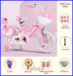 12/14/16 inch New Style Girls Bikes Kids bicycle with removable Basket & Carrier