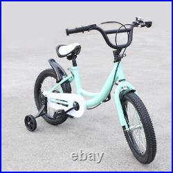 16 16 Inch Kids Girls Boys Bike Bicycle Cycling With Removable Stabilisers UK