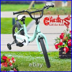 16 16 Inch Kids Girls Boys Bike Bicycle Cycling With Removable Stabilisers UK