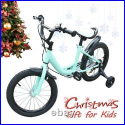16 Kids Bike Unisex Children Boys/Girls Cycling Bicycle With Stabilisers 16 inch