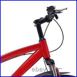 18 Inch Kids Girls Boys Bike 1 Speed 18 Wheel Mountain Bike White/Pink/Blue/Red