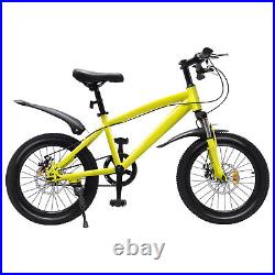 18 Kids Mountain Bike Bicycle 18 Inch Wheels 1 Speed Bicycle fit Age 5-10 Years