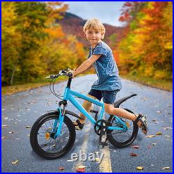 18 inch Kids Bike Mountain Bike Kids Bicycle Bike with Electric Torch Anti-skid