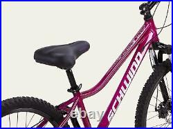 24 Schwinn Fleet girls/boys front suspension mountain bike kids bicycle