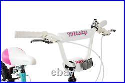 Ammaco Misty 16 Wheel Kids Childs Girls BMX Pink & Blue Bike Bicycle Age 5 +