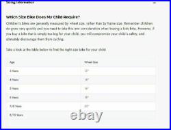 Ammaco Misty 16 Wheel Kids Childs Girls BMX Pink & Blue Bike Bicycle Age 5 +
