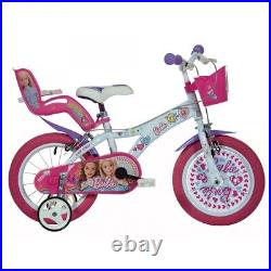 Dino Barbie Adjustable Pink Kids Girls Bike Bicycle 14 Pneumatic Wheel