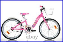 Dino Barbie Kids 20in Bike Bicycle Steel Pink Girls Cycling