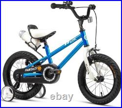 Glerc Kids Bike 12 Inch Bicycle for Boys Girls Ages 3-12 Years with Stabilisers