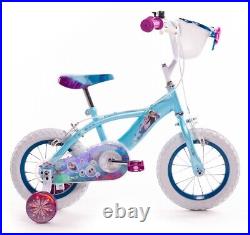 Huffy Disney Frozen 12 inch Girls Bike 3-5 Years + Stabilisers + Basket