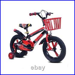 Kids Bike Children Bicycle with Stabilisers Double Brakes for Boys 12 14 inch