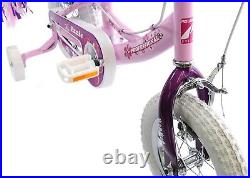 Kids Girls Bike Izzie 12 Wheel BMX Bicycle & Stabilisers Barbie Pink Age 3+