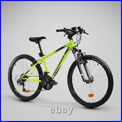 Kids Mountain Bike Bicycle BTWIN ST 500 18 Speeds Front Suspension Cycling