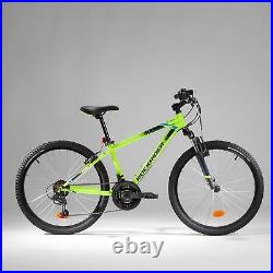 Kids Mountain Bike Bicycle BTWIN ST 500 18 Speeds Front Suspension Cycling
