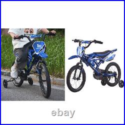 New Children Kids Moto Bike 12'' Wheels Cool Bicycle Bike Removable Stabiliser