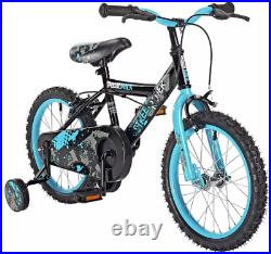 Pedal Pals 16 Inch Wheel Size Kids Mountain Bike With Stabilisers Blue 5+ #6284