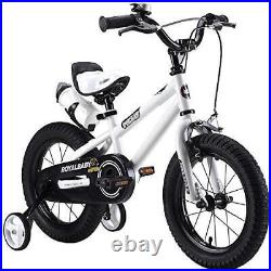 Royal Baby Freestyle 16 Kids Bicycle with Stabilizers (White)