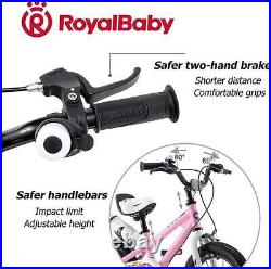 Royalbaby Freestyle 18 Kids Stabilizer Bicycle for Boys and Girls (Pink)