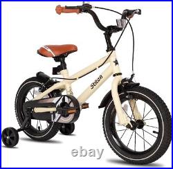 STITCH Toddler and Kids 14 Inch Bike for Children Bicycle, Beige