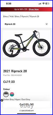 Specialized Riprock 20 Kids/Childs/Jnr Mountain Bike