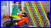 Tema_Collects_Vehicles_And_Plays_With_Kids_Toy_Sport_Bikes_01_xhr